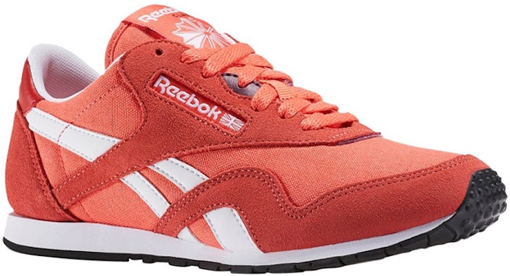 (Women) Reebok Classic Nylon Slim Running Shoes Red BD1785 Lookbook (Women) Reebok Classic Nylon Slim Running Shoes Red BD1785