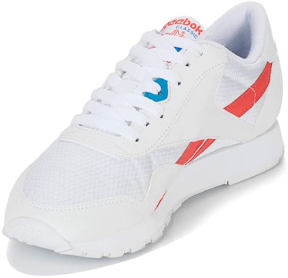 (Women) Reebok Classic Nylon Txt 'White Red' CN6684 Lookbook (Women) Reebok Classic Nylon Txt 'White Red' CN6684