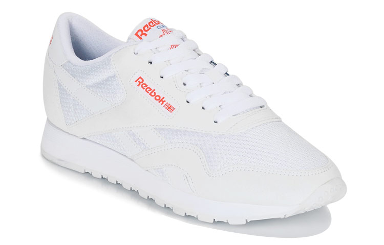 Shop (Women) Reebok Classic Nylon Txt 'White Red' CN6684