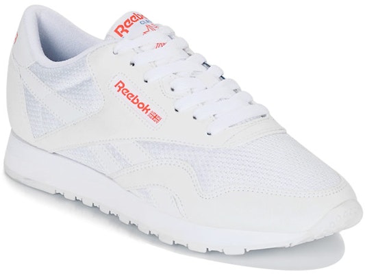 (Women) Reebok Classic Nylon Txt 'White Red' CN6684 Shop (Women) Reebok Classic Nylon Txt 'White Red' CN6684