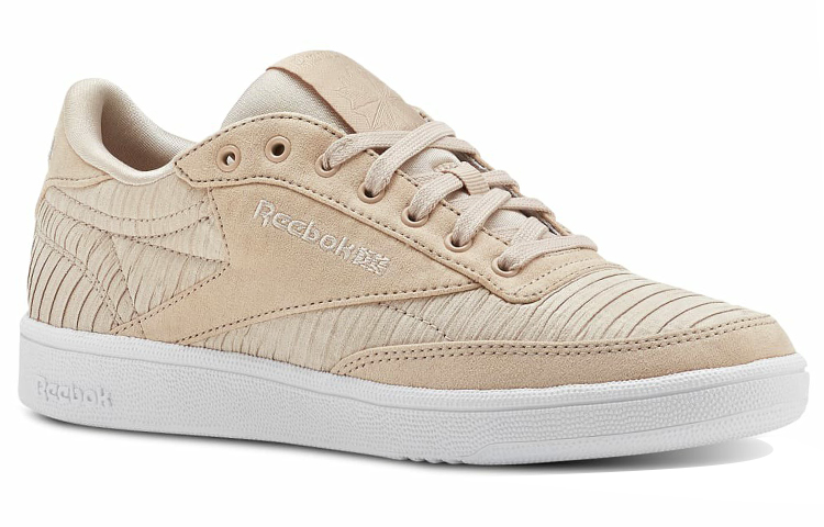 Lookbook (W) Reebok Club C 85 'Beige' Sepatu Olahraga Beige Wanita/Pria CN3281