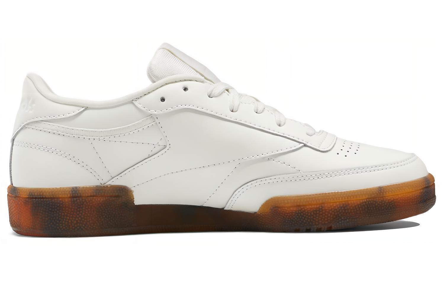 Order (W) Reebok Club C 85 'Beige Low Top' Kasut Rendah Bewarna Beige EH1510