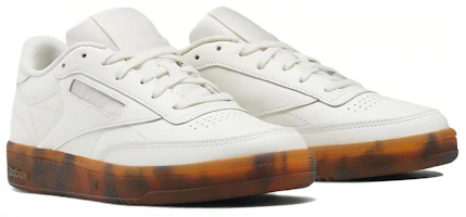 Lookbook Reebok Club C 85 防滑耐磨輕便 低筒 帆布鞋 女式 米白色