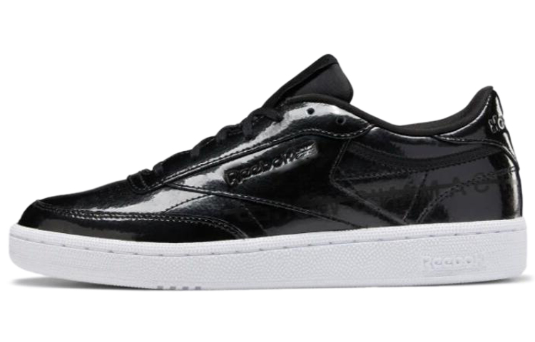 (Women) Reebok Club C 85 Patent Leather 'Black' EG5986