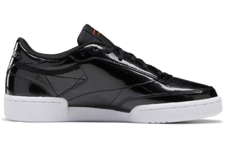 (W) Reebok Club C 85 Patent Leather 'Black' 圖 2