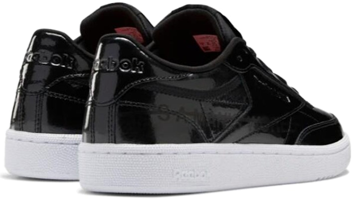 (W) 리복 클럽 C 85 블랙 에나멜 (Reebok Club C 85 Black Enamel) EG5986 Shop (W) 리복 클럽 C 85 블랙 에나멜 (Reebok Club C 85 Black Enamel) EG5986