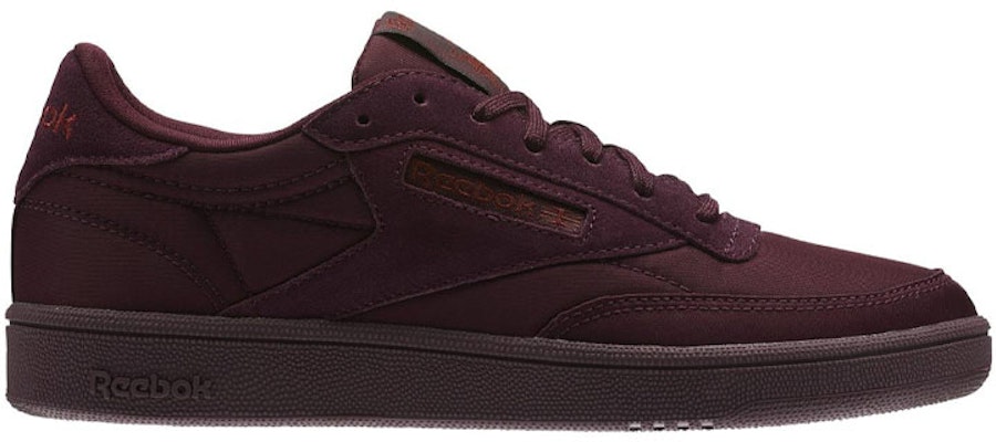(W) Reebok Club C 85 'Burgundy' Kasut Lelaki Retro BS5195 Order (W) Reebok Club C 85 'Burgundy' Kasut Lelaki Retro BS5195