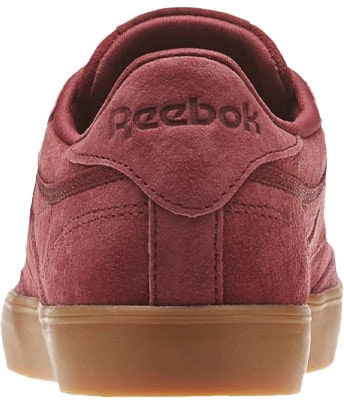 (W) Reebok Club C 85 'Burgundy' Lelaki Burgundy Sneakers CN2273 Purchase (W) Reebok Club C 85 'Burgundy' Lelaki Burgundy Sneakers CN2273