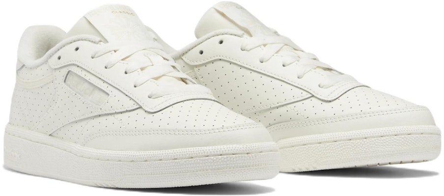 (Women) Reebok Club C 85 'Chalk Alabaster Perforated' GY6772 Lookbook (Women) Reebok Club C 85 'Chalk Alabaster Perforated' GY6772