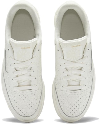 (Women) Reebok Club C 85 'Chalk Alabaster Perforated' GY6772 Shop (Women) Reebok Club C 85 'Chalk Alabaster Perforated' GY6772
