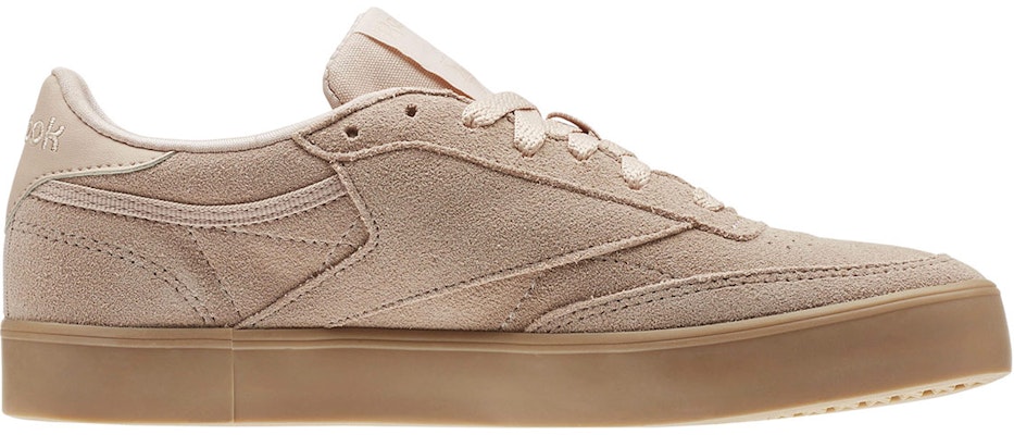 (W) Reebok Club C 85 Sneakers Suede 'Beige' Kasut Kasual Lelaki Beige CN3351 Order (W) Reebok Club C 85 Sneakers Suede 'Beige' Kasut Kasual Lelaki Beige CN3351