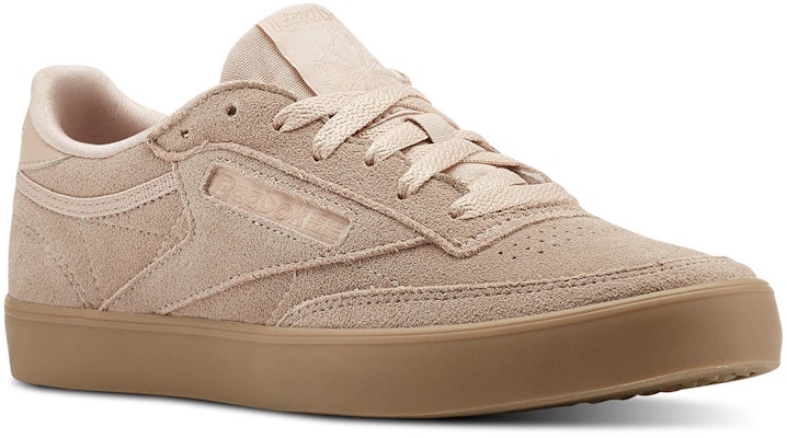 (W) Reebok Club C 85 Sneakers Suede 'Beige' Kasut Kasual Lelaki Beige CN3351 Lookbook (W) Reebok Club C 85 Sneakers Suede 'Beige' Kasut Kasual Lelaki Beige CN3351