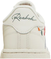 Sizing 女款 Reebok Club C 85 刺繡花卉 - 骨色復古綠 100202098