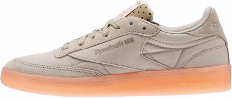 (Women) Reebok Club C 85 'Grey Orange' CN3259 (Women) Reebok Club C 85 'Grey Orange' CN3259