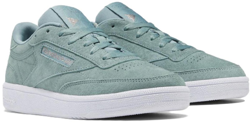 (Women) Reebok Club C 85 'Moss Green' EF3289 Lookbook (Women) Reebok Club C 85 'Moss Green' EF3289