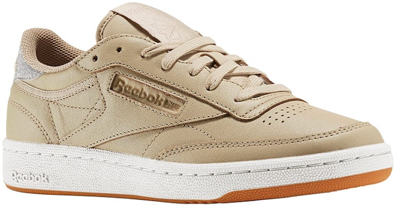 (W) Reebok Club C 85 'Oatmeal Diamond Pack' Lelaki Wanita BD4426 Lookbook (W) Reebok Club C 85 'Oatmeal Diamond Pack' Lelaki Wanita BD4426