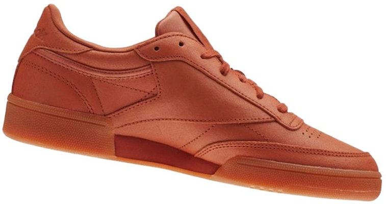 (W) Reebok Club C 85 'Orange Comfort Low-Top Kasut Rendah' CN3734 Shop (W) Reebok Club C 85 'Orange Comfort Low-Top Kasut Rendah' CN3734