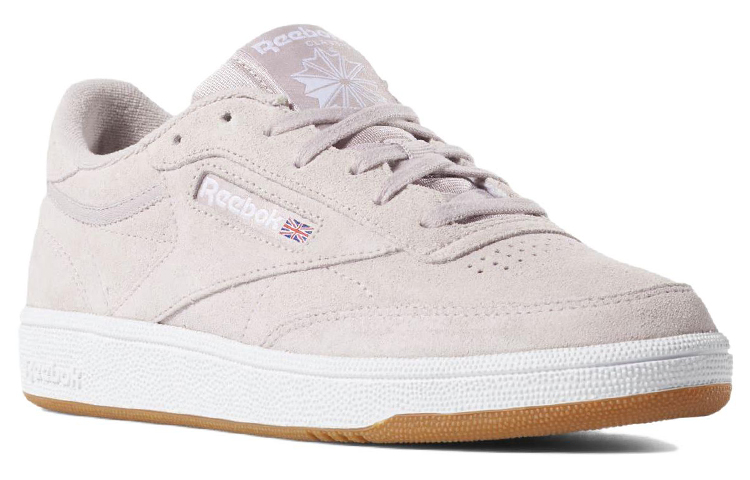 Lookbook (W) Reebok Club C 85 'Pink Low-Top' Kasut Rendah Perempuan Warna Merah Jambu DV3706