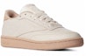 Lookbook (W) Kasut Reebok Club C 85 Low Tops Kasual Skateboard Merah Jambu CN8644