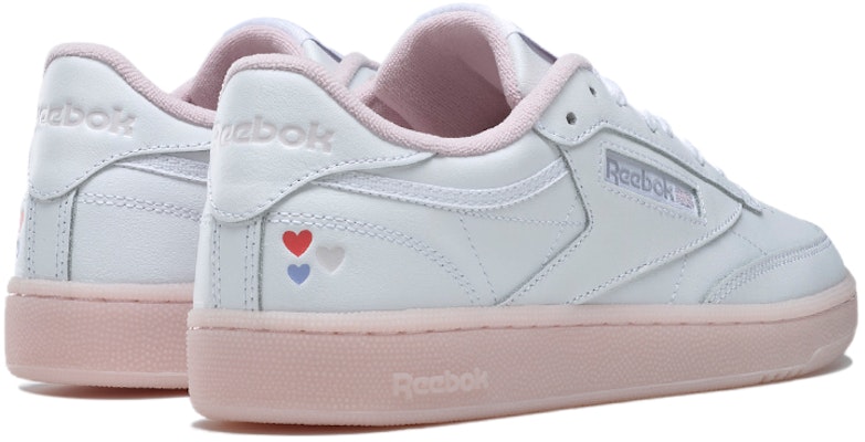 (W) Reebok Club C 85 'Pink White' Putih Merah Jambu GX2912 Shop (W) Reebok Club C 85 'Pink White' Putih Merah Jambu GX2912