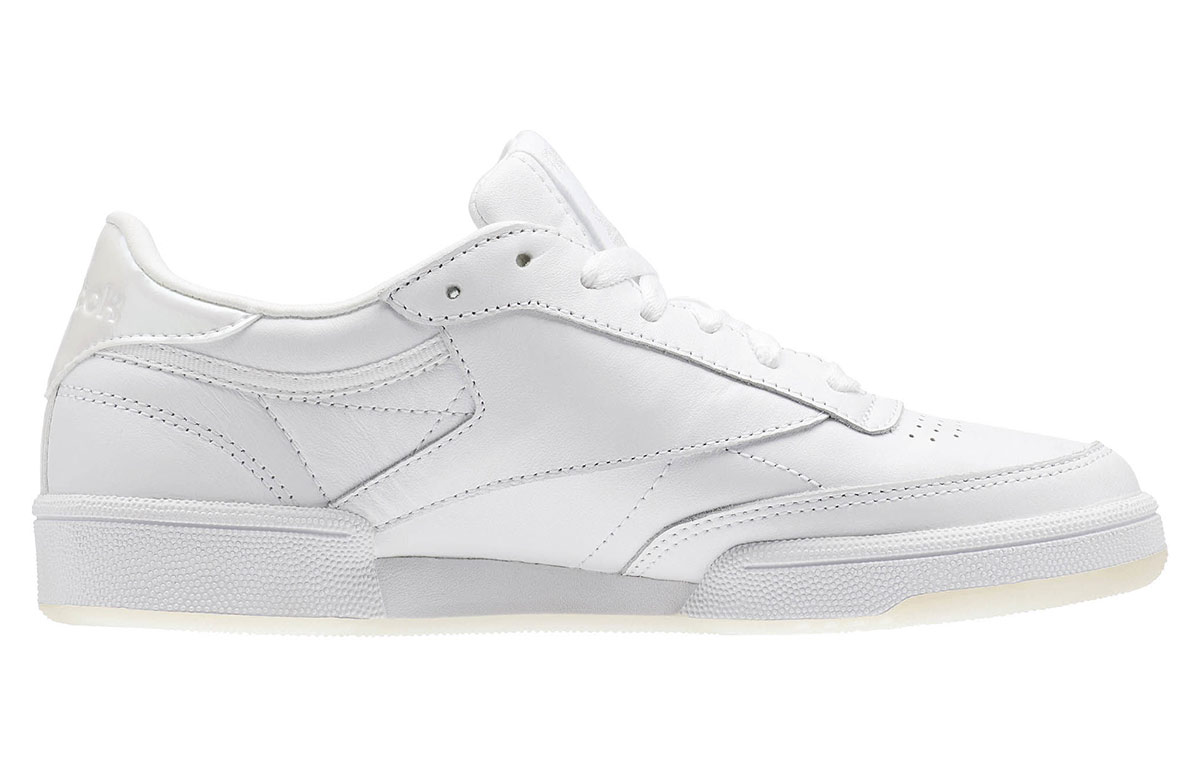 Order Reebok Club C 85 女款 純白色 帆布鞋
