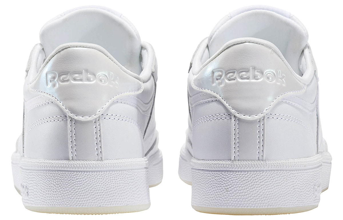 Shop Reebok Club C 85 女款 純白色 帆布鞋