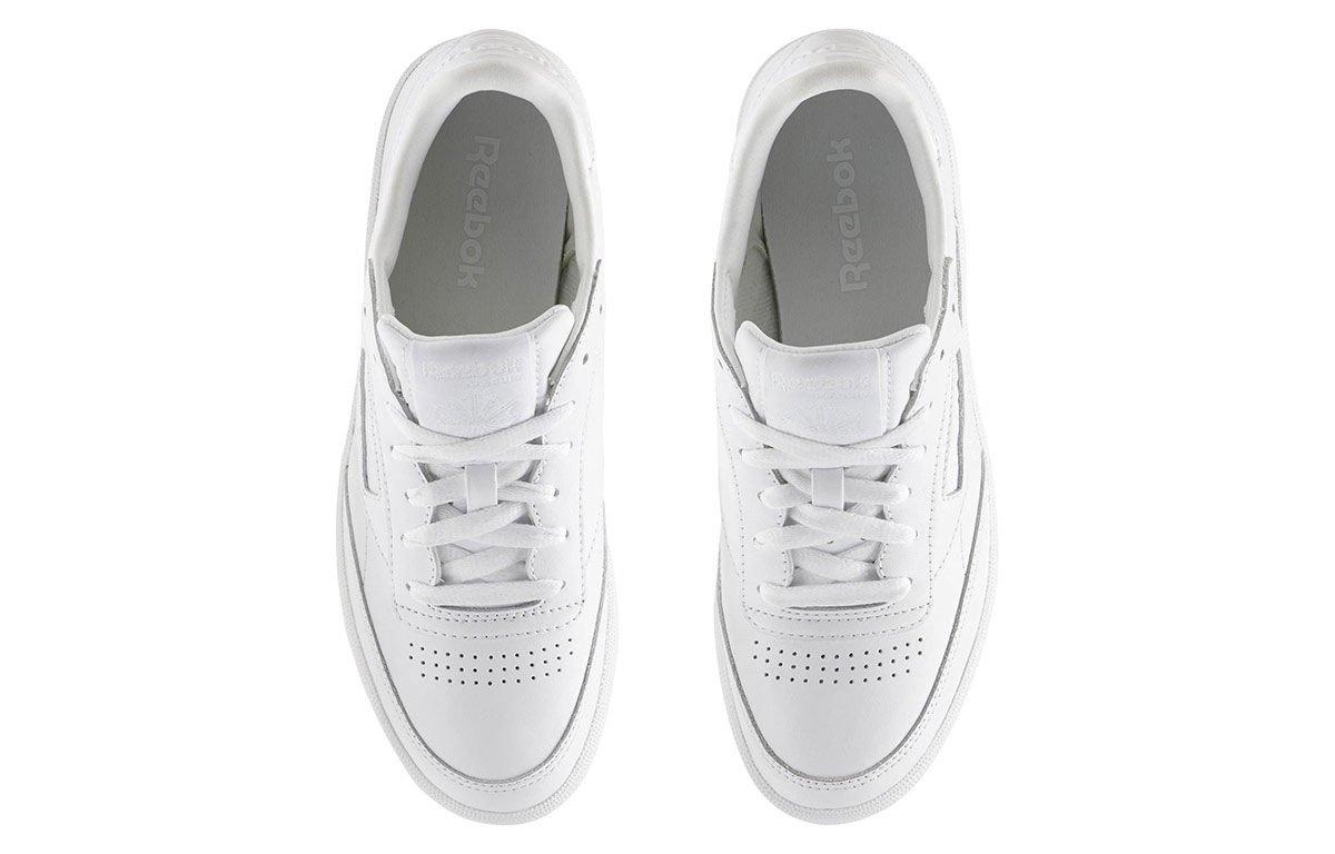 Purchase Reebok Club C 85 女款 純白色 帆布鞋