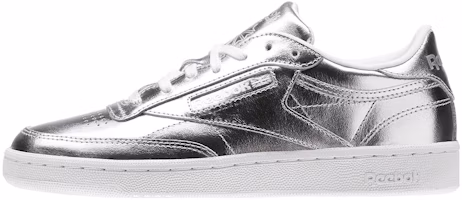 (Women) Reebok Club C 85 'Silver' CM8686 (Women) Reebok Club C 85 'Silver' CM8686