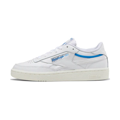 (W) Reebok Club C 85 Running Shoes White/Blue