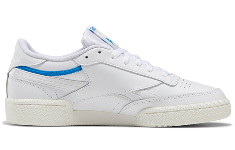 (W) Reebok Club C 85 Running Shoes White/Blue 圖 2