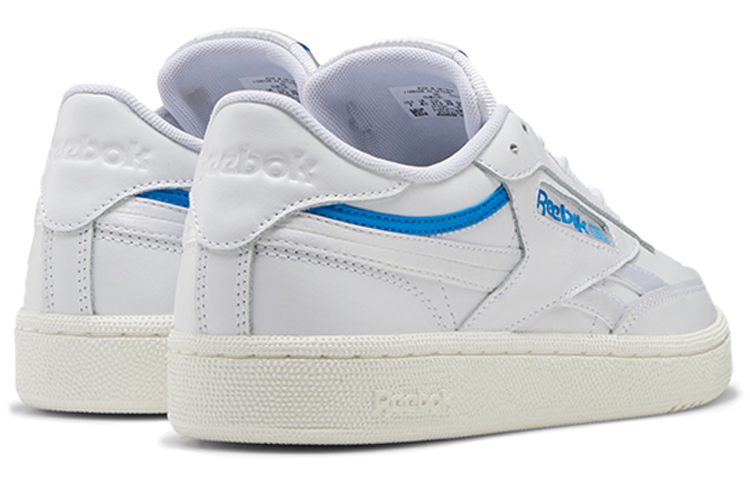 (W) Reebok Club C 85 Running Shoes White/Blue 圖 4