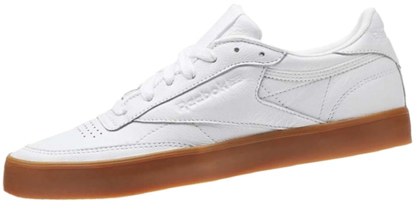 Reebok Club C 85 輕便舒適 低筒休閒板鞋 女款 白棕 Lookbook Reebok Club C 85 輕便舒適 低筒休閒板鞋 女款 白棕