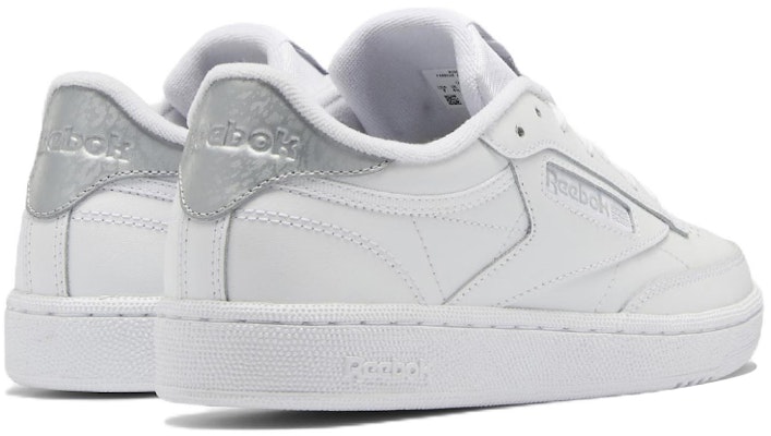 (W) Reebok Club C 85 'Putih Abu-Abu' GX1701 Shop (W) Reebok Club C 85 'Putih Abu-Abu' GX1701