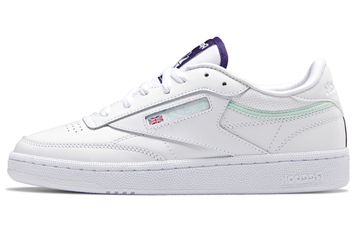 Buy (W) 锐步Club C 85 '白紫色' FX3031