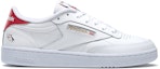 Order (W) Reebok Club C 85 Sepatu Skateboard Putih Merah 'White Red' GY7554