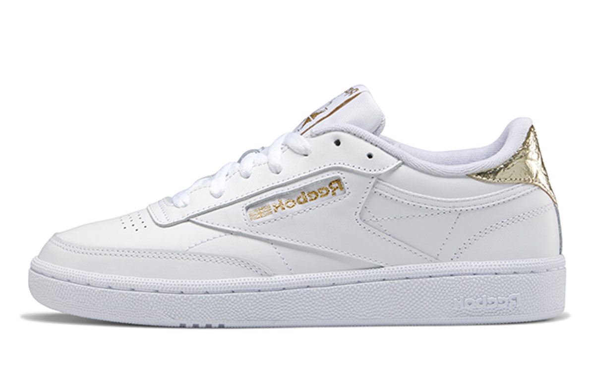 Buy (W) 锐步Club C 85黄白配色 FW8287