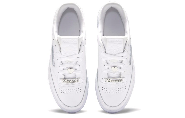 (W) Reebok Club C 85 Low-Top Casual 'Breathable CMFT White' 圖 5