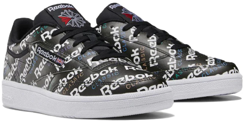 (W) Reebok Club C 85 Retro Skateschuhe Schwarz Weiß DV7307 Lookbook (W) Reebok Club C 85 Retro Skateschuhe Schwarz Weiß DV7307