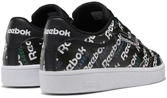 Shop (W) Reebok Club C 85 Retro Chaussures Skateboard Noir Blanc DV7307