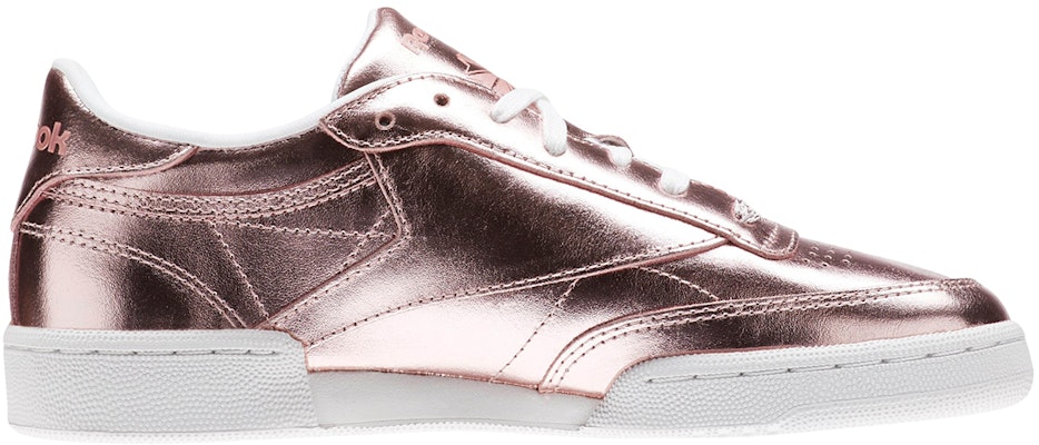 (Women) Reebok Tenis Club C 85 S Shine Gold/Pink CN0512 Order (Women) Reebok Tenis Club C 85 S Shine Gold/Pink CN0512