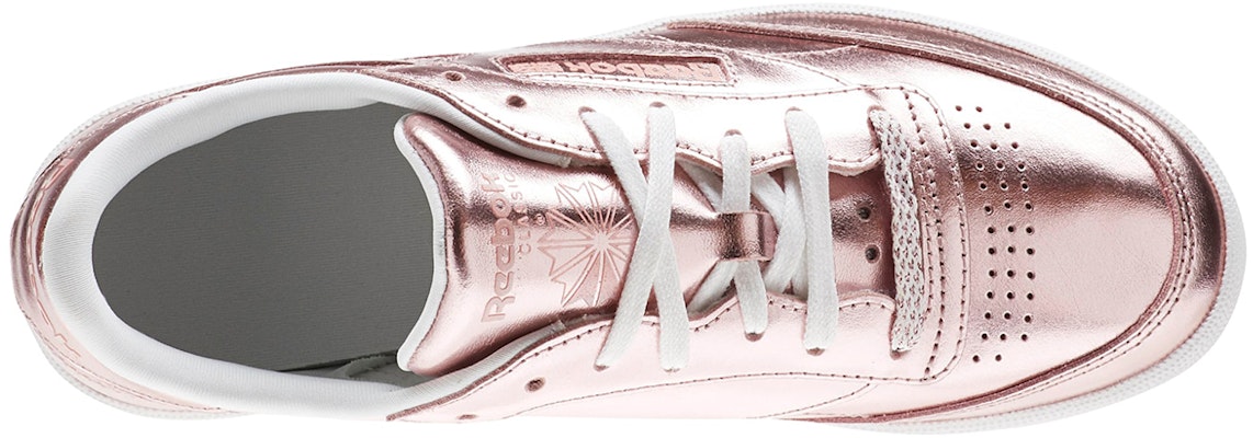 (W) Reebok Tenis Club C 85 S Shine Emas/Pink CN0512 Lookbook (W) Reebok Tenis Club C 85 S Shine Emas/Pink CN0512