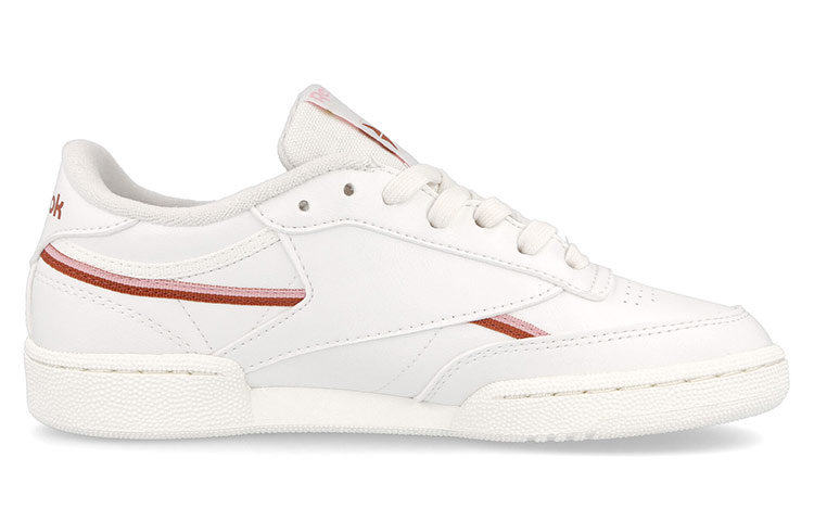 Order (W) Reebok Club C 85 Vegan 'Chalk Pink Glow' - Kasut Vegan Wanita Warna Merah Jambu Pudar GX7570