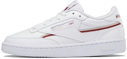 (Women) Reebok Club C 85 Vegan 'White Red' GW0932 (Women) Reebok Club C 85 Vegan 'White Red' GW0932