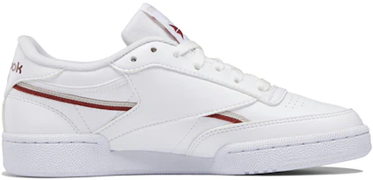 Order Reebok Club C 85 純素食主義者低筒休閒板鞋 女款 白紅