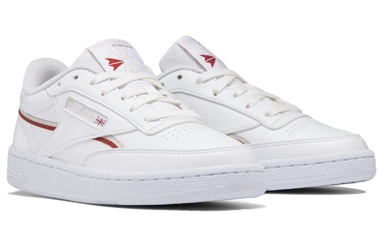 Lookbook (W) Reebok Club C 85 Vegan ''Blanc Rouge''. GW0932