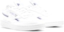 Lookbook (W) Reebok Club C 85 Vegan Putih Awan Ungu Bold GX7571