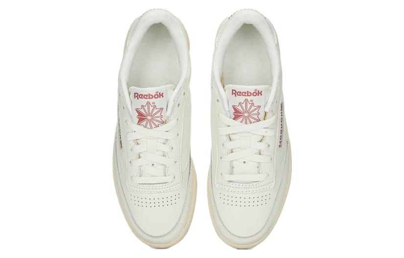 Shop (W) Reebok Club C 85 Vintage 'Chalk Rose Dust' - Kapur Mawar Klasik. 100073009
