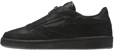 (Women) Reebok Club C 85 Zip 'Black' CM9798 (Women) Reebok Club C 85 Zip 'Black' CM9798