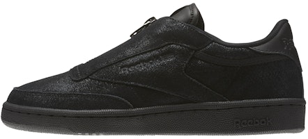 (Women) Reebok Club C 85 Zip 'Black' CM9798 (Women) Reebok Club C 85 Zip 'Black' CM9798
