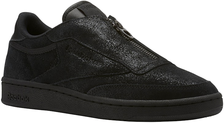 (W) Reebok Club C 85 Zip 'Negro' CM9798 Lookbook (W) Reebok Club C 85 Zip 'Negro' CM9798
